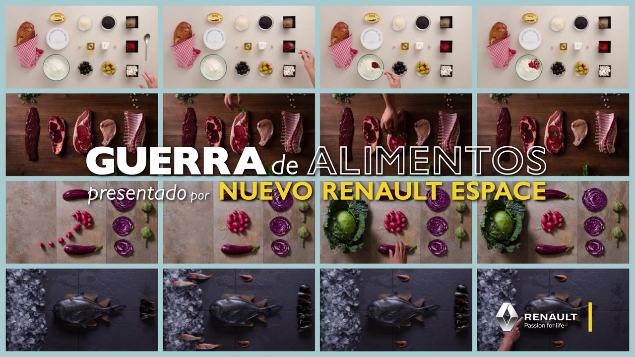 Guerra de alimentos · Renault × Verne