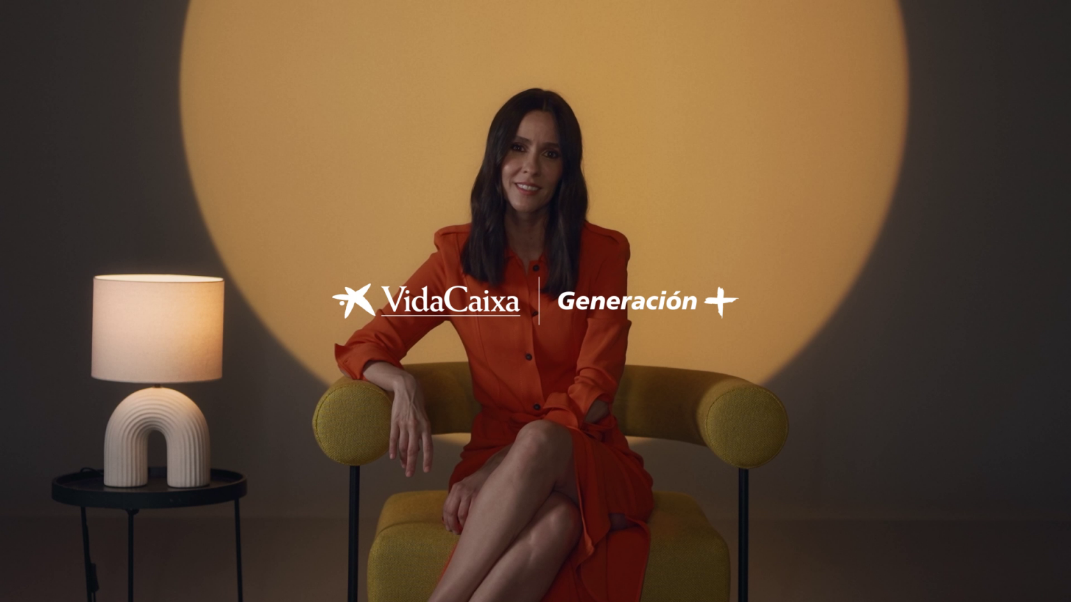Alba Lago en la pieza Generación+ de VidaCaixa